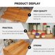 thumbnail image 5 of Estante retráctil de madera para condimentos, extensible para cocina, organizador de botellas de condimentos, 5 of 7