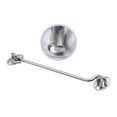 thumbnail image 4 of Window Eye Latch Gate Door Window Stainless Steel Windproof Lock Hook with Mounting Screws  8 Inch, 4 of 9
