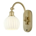 thumbnail image 2 of 518-1W-PN-G1217-6WV Innovations Lighting White Venetian - 1 Light Arm Swivels Side to Side Wall Sconce In Modern Style-11.5 Inches Tall and 6 Inches, 2 of 7