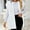 White, variant on Frostluinai Oversized Hooded Denim Vest for Women Sleeveless Jean Jacket Vest Distressed Button Down Long Waistcoat with Pockets Streetwear