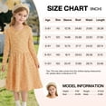 thumbnail image 6 of Actgleam Girls Long Sleeve Dress Round Neck A-line Casual Cute Knit Waffle Dresses for Girls,Black,5-11Years, 6 of 11