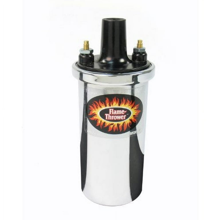 Pertronix Chrome Oil Filled 40,000V Flame Thrower III Ignition