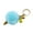 Sky Blue, variant on SPRING PARK Keychain Key Holder Pompom Heart Bell Ice Cream and bell Key Ring