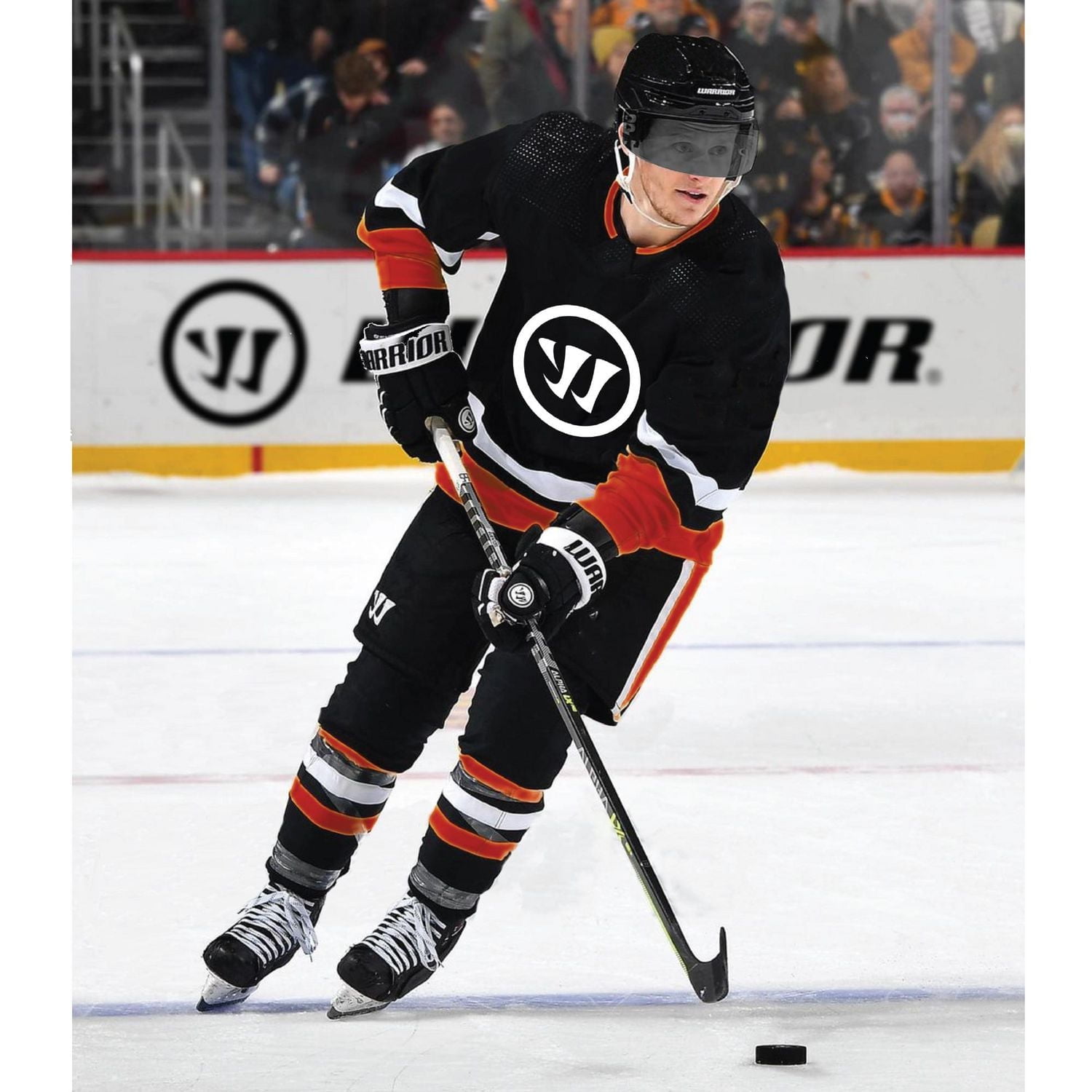 Warrior Rondelle de Hockey Caoutchouc Officielle 6 oz Taille reglementaires