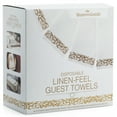 thumbnail image 5 of Bloomingoods Decorative Hand Towels, Paper Napkins / Disposable Linen-Feel Guest Towels, Gold - Floral, Pack of 100, 5 of 11