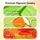thumbnail image 4 of Set de pintura acrílica Color More, 12 colores, 500 ml, no tóxico, 4 of 8