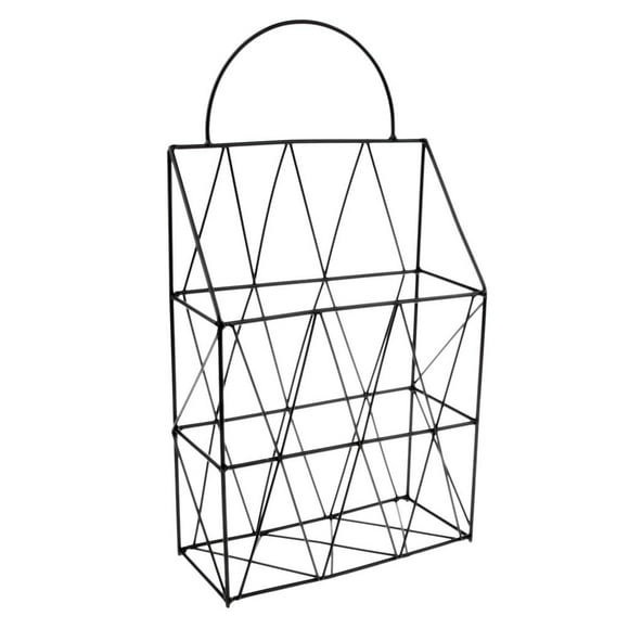 Organizador , Portaplacas, Canasta De Almacenamiento Para Revistas, Libros, Periódicos, Artículos De Oficina Para Y Decoraci Negro Macarena Cesta de almacenamiento