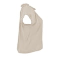 thumbnail image 4 of Blusa George para Mujer, Escote V Beige Talla 40, 4 of 4