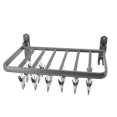 thumbnail image 1 of Foldable Sock Rack Aluminum Underwear Hanger Space Saving Load Bearing Clip Hangers, Waterproof, Multifunctional Storage, 1 of 8