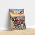 thumbnail image 3 of Be My Valentine's Australian Cattle Dog Truck Full of Love Flower Balloon Vertical Matte Canvas Poster Heeler Lover Gifts Wall Art Home Decor - 02029, 3 of 5