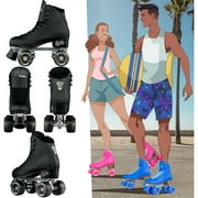 Crazy Skates Retro Roller Skates | Classic Quad Skates for Men, Women, Boys and Girls