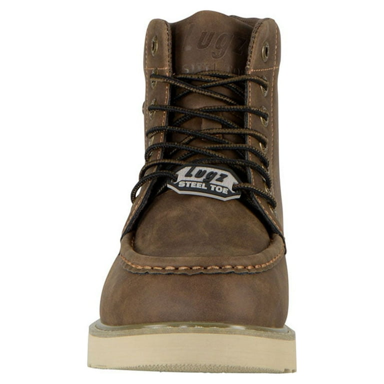 Lugz Work Men's Monterey Wide Steel Toe Moc Toe Chukka Work Lugz Work Men's Monterey Wide Steel Toe Moc Toe Chukka Work