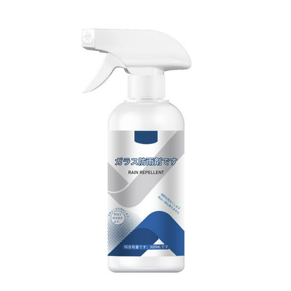 Car Window Hydrophobic Spray (300ml) - Rainproof Nano Coating for Mirrors/Windshields, Anti-Fog & 6 Months Durability