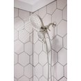 Handheld/Rain Shower Head 2in1 Combo Featuring