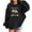 Z25-Black, variant on Oversized Graphic Hoodie for Girl Lazy Sloth Slogan Print Preppy Hoody Sweatshirt Cute Casual Sweater Tops,11-12 Y