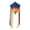 Blue Head, variant on Giant Beach Kite with Long Tail Activities Teenagers Sports Rainbow Fly Kite Violet Head