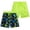 Black Green/Neon Lime, variant on Boys' Swim Trunks - 2 Pack Quick Dry Board Shorts Bathing Suit (Size: 8-18)