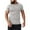 Gray^, variant on Jjayotai George T Shirt for Men, Men's Solid Color Round Neck Short Sleeve T-shirt, Casual Sports Ice Silk Breathable Shirt, Muscle Shirts for Men