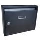 thumbnail image 1 of Buzón de arte con cerradura de combinación, buzón para sugerencias y comentarios, pagos seguros con llave Negro, 1 of 9