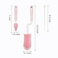 thumbnail image 2 of FZFLZDH 3 Pack Silicone Baby Bottle Cleaning Brush Set - Long Handle Bottle Cleaner for Washing Narrow Bottles, Thermos, Hydro Flask, Sports Water Bottles, Nipple Brush and Straw Brush, 2 of 7