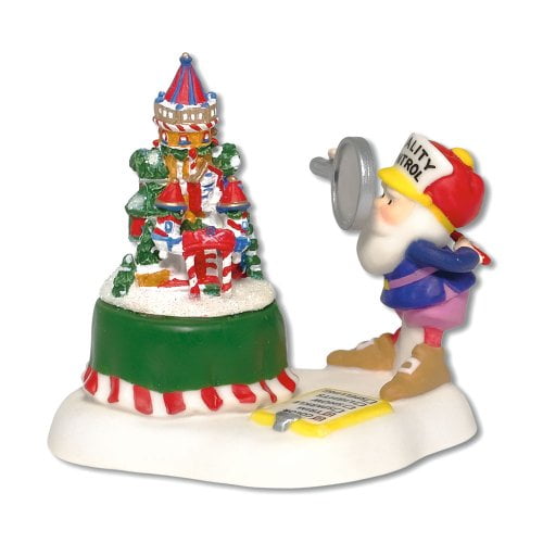 Department 56 North Pole Village Making Each House Checking It Twice Accessory Figurine