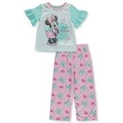 Disney Minnie Mouse Girls' There's Only One 2-Piece Pajamas (Toddler)