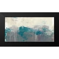 thumbnail image 2 of Goldberger, Jennifer 18x11 Black Modern Framed Museum Art Print Titled - Teal Range II, 2 of 5