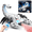 White, variant on Remote Control Scorpion Robot Toy, RC Scorpion with 2.4GHz Controller, Stunt Robot with Spray/Lights/Music, Scorpion Gift for Boys Girls, Halloween, Christmas, Toys for Party Prank