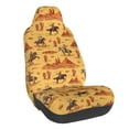 thumbnail image 1 of Wukai Brave Cowboys Full Set Car Seat Covers with Soft Padding Universal Auto Front Seats Protector and Cushion Mat, 1 of 5