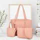 thumbnail image 4 of 3 unids/set Color sólido remache mujer bolsos de hombro bolsos con asa superior (rosa) Likrtyny Para estrenar, 4 of 7