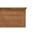 thumbnail image 4 of Baxton Studio Yorick Classic and Traditional Ash Walnut Finished Wood Queen Size Headboard, 4 of 6