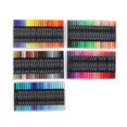 thumbnail image 3 of Dual Tip Markers 120 Colors Washable Wide Applications Soft Tip Markers Set for Students, 3 of 22
