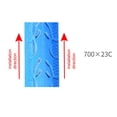 thumbnail image 2 of 700x23c Bicycle High Density Solid Outer Tire Non-Inflatable Tubeless Tyre Blue, 2 of 9