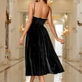 thumbnail image 4 of UPPADA Robes de Danse pour Femmes Robe à Franges à Franges à Sequins Robe à Bretelles Spaghetti Robe Moulante Robe Maxi Robe Froncée Robe de Cocktail Robe de Fête Mini Robes Robes d'Invité de Mariage Vêtements en Liquidation pour Femmes, 4 of 6