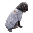 thumbnail image 5 of Dog Clothes Warm Puppy Outfit Pet Jacket Coat Winter Dog Clothes Soft Sweater Clothing For Small Dogs Chihuahua Gray M, 5 of 7