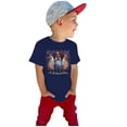 thumbnail image 6 of VNKIDY Boys Girls Kids Independence Day Patriotic T-Shirts Rooster Chicken American Flag Graphic Casual Crewneck Short Sleeve Tees For Holiday Daily Wear Blue 8-9 Years, 6 of 6