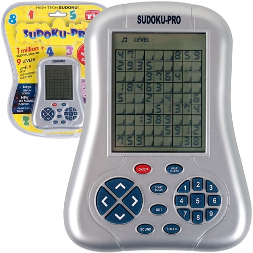 sudoku handheld game walmart