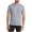 Gray, variant on Mens Plus Size Summer Tops Muscle Short Sleeve Tops Cut Off T Shirts Workout Gym Tee Shirts