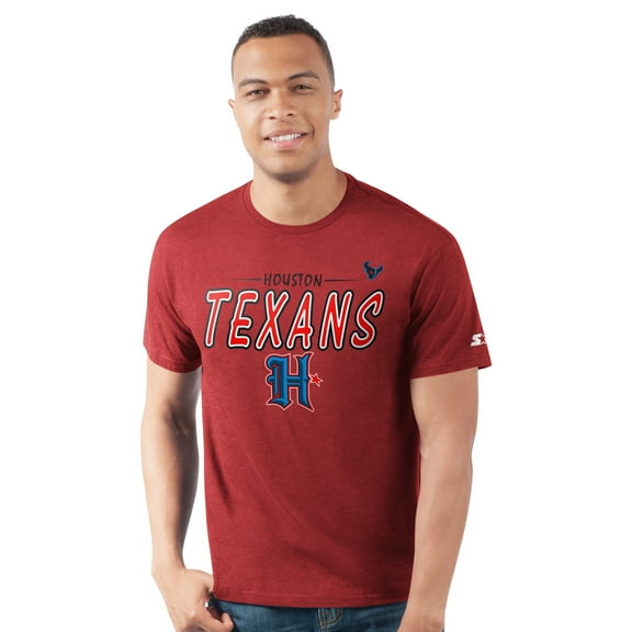 Men's-Starter  Red Houston Texans Prime Time T-Shirt