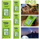thumbnail image 1 of Lámpara LED Ahorro Impermeable Portátil para Coche Exterior Playa (verde) 5 Uds., 1 of 6