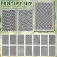 thumbnail image 2 of 16 Sheets Artistic Lines Clay Texture Mat Wavy and Plaid Pattern Polymer Clay Texture Sheets DIY Tools, 2 of 9