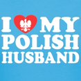 thumbnail image 3 of CafePress - I Love My Polish Husband Women's Dark T Shirt - Women's Traditional Fit Dark T-Shirt, 3 of 4