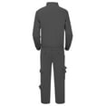 thumbnail image 5 of TIANZEN Men's Casual Solid Color Suit Set Comfortable Business Formal Jacket And Pants Outfit Stylish Wedding Party Wear Suit Jacket Young Mens Tuxedo, 5 of 7