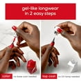 thumbnail image 6 of Essie Gel Couture Long-Lasting Nail Polish, 8-Free Vegan, Clear, Matte Top Coat, 0.46 fl oz, 6 of 9