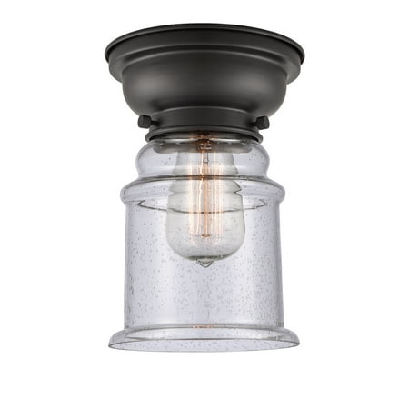 

Innovations 623-1F-BK-G184 Canton 1 Light 9 inch Flush Mount Matte Black
