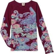 Faded Glory - Girls' Print Thermal Top