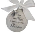 thumbnail image 3 of Inteprter Bola de plumas Ángel en adorno conmemorativo signo decoraciones conmemorativas para papá mamá decoración familiar bola Navidad decoración Decoración del hogar abuela Inteprter HA003103-05, 3 of 6