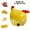 Yellow, variant on 7 Egg Electric Egg Cooker With Measuring Cup Chicken Shaped Egg Boiler Automatic Shut Off Breakfast Steamer For Home(Yellow-16Cm)