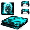 thumbnail image 2 of Etiqueta Azul De La Piel Del Cráneo Para PS4 PlayStation 4 Consola De Referencia Del Controlador Calcomanía Sunnimix Engomada de la piel, 2 of 6