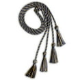 thumbnail image 2 of Endea Graduation Double Graduation Honor Cord Navy Blue/Antique Gold, 2 of 4